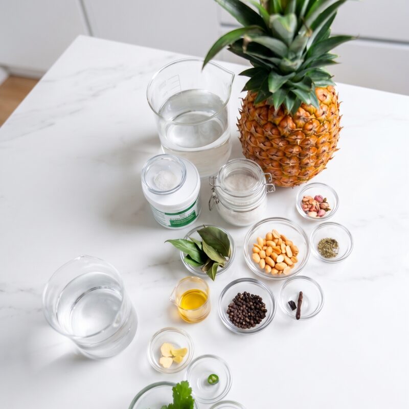 Ingredients for Zero Tequila